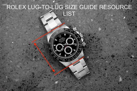 rolex oyster perpetual 36mm lug to lug|Rolex lug size chart.